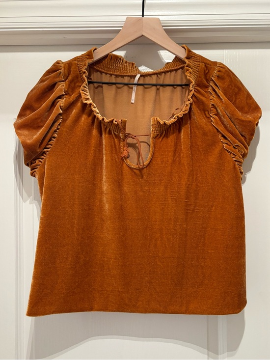 Free People Tops - Women’s Free People Terese Velvet Top size M